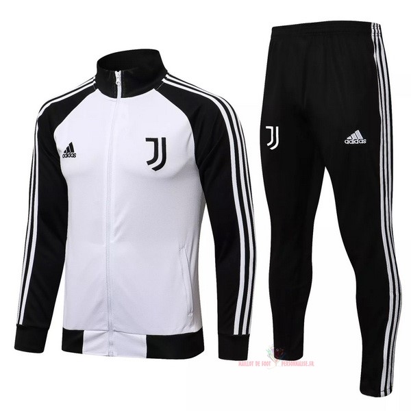 Maillot Om Pas Cher adidas Survêtements Juventus 2021 2022 Blanc II Noir