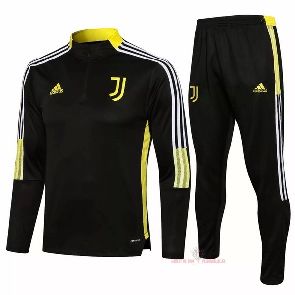 Maillot Om Pas Cher adidas Survêtements Enfant Juventus 2021 2022 Noir Blanc Jaune
