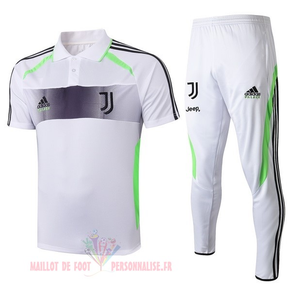Maillot Om Pas Cher adidas Ensemble Polo Juventus 2019 2020 Blanc Gris