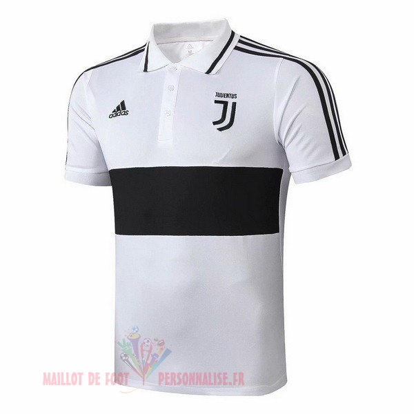 Maillot Om Pas Cher adidas Polo Juventus 2019 2020 Blanc Noir