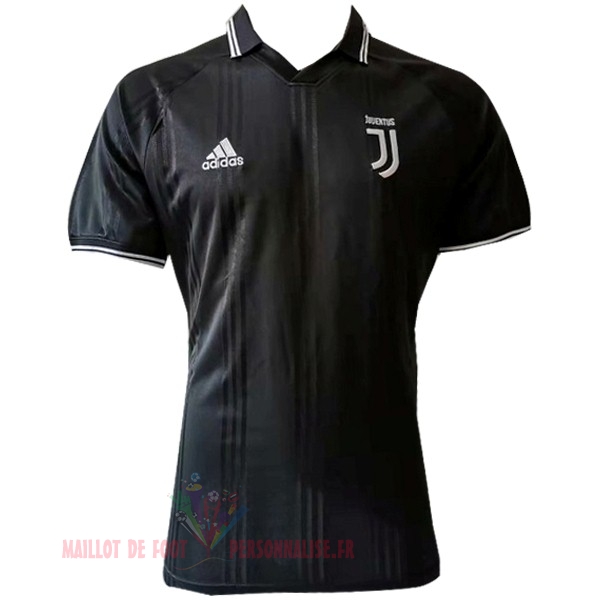 Maillot Om Pas Cher adidas Polo Juventus 2019 2020 Noir1