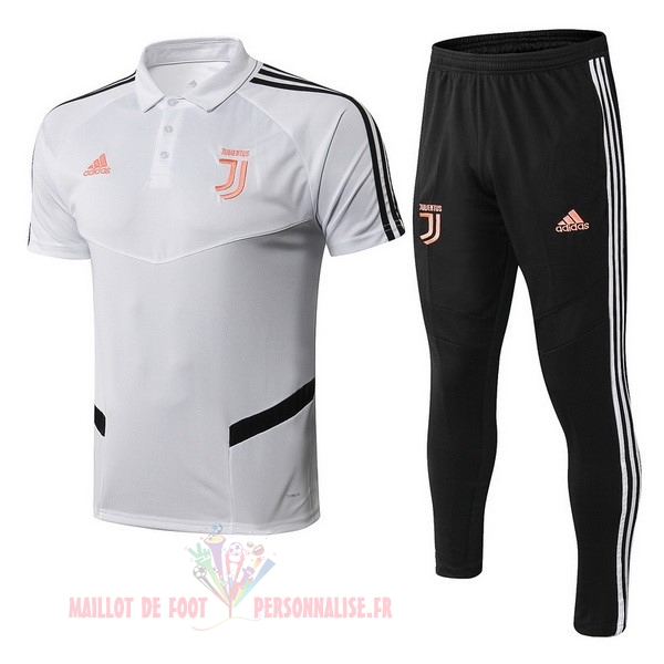 Maillot Om Pas Cher adidas Ensemble Polo Juventus 2019 2020 Blanc Orange