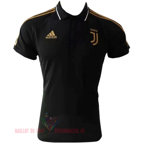 Maillot Om Pas Cher adidas Polo Juventus 2019 2020 Jaune Noir