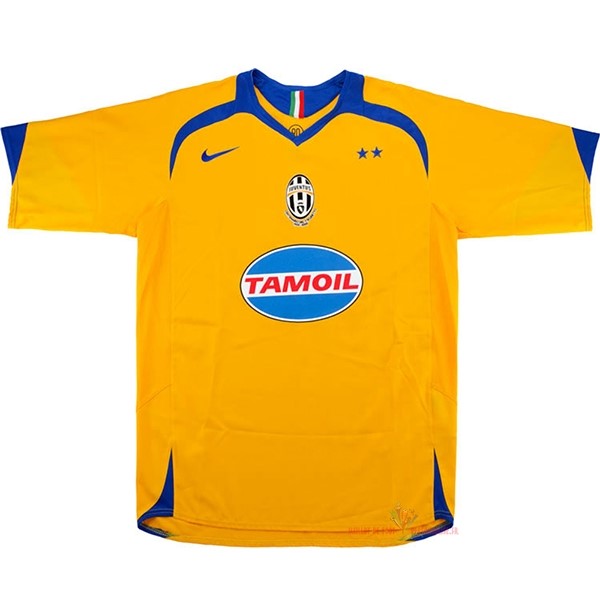 Maillot Om Pas Cher Nike Exterieur Camiseta Juventus Rétro 2005 2006 Jaune