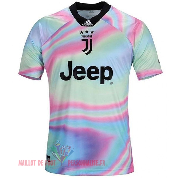 Maillot Om Pas Cher adidas EA Sport Maillots Juventus 18-19 Rose