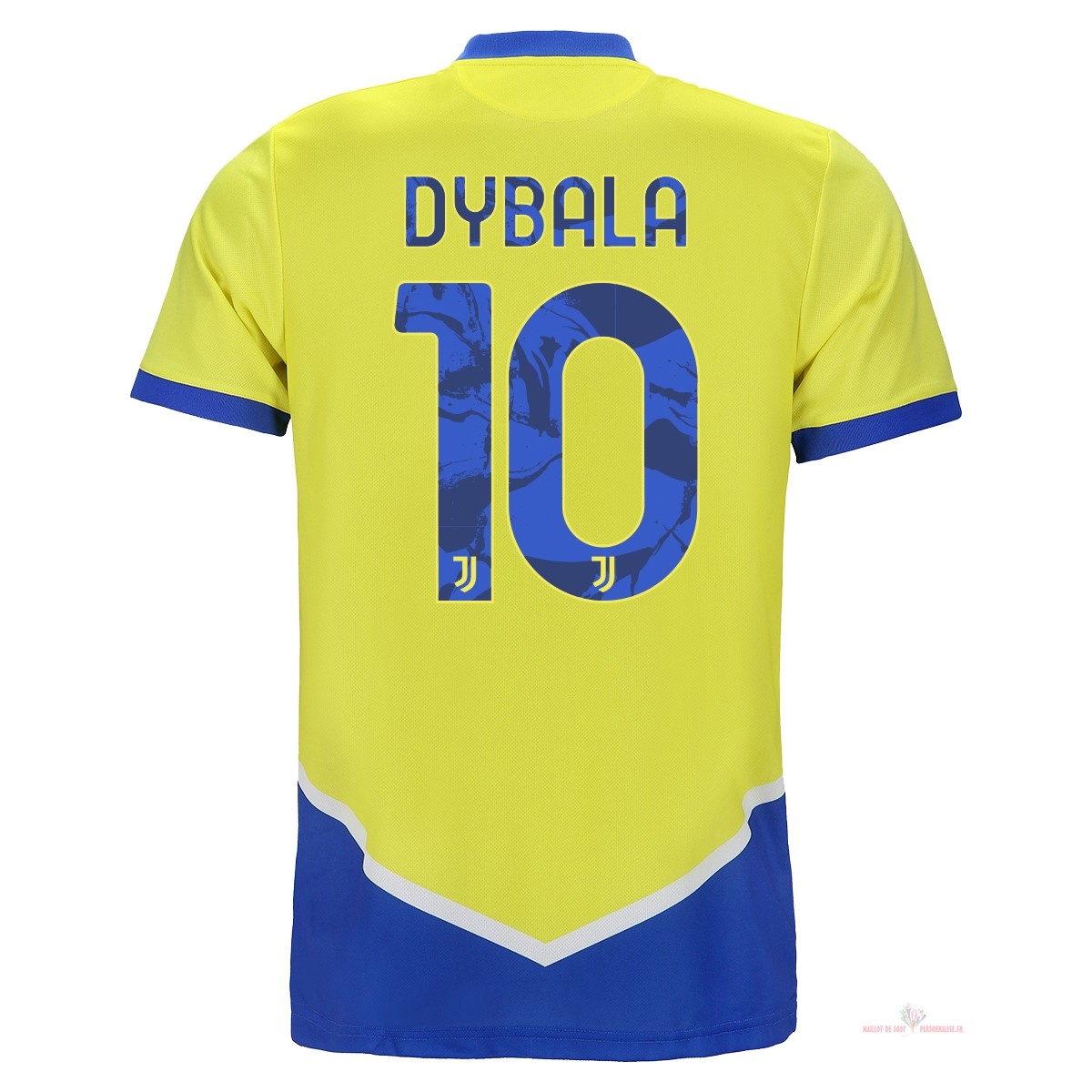 Maillot Om Pas Cher adidas NO.10 Dybala Third Maillot Juventus 2021 2022 Jaune