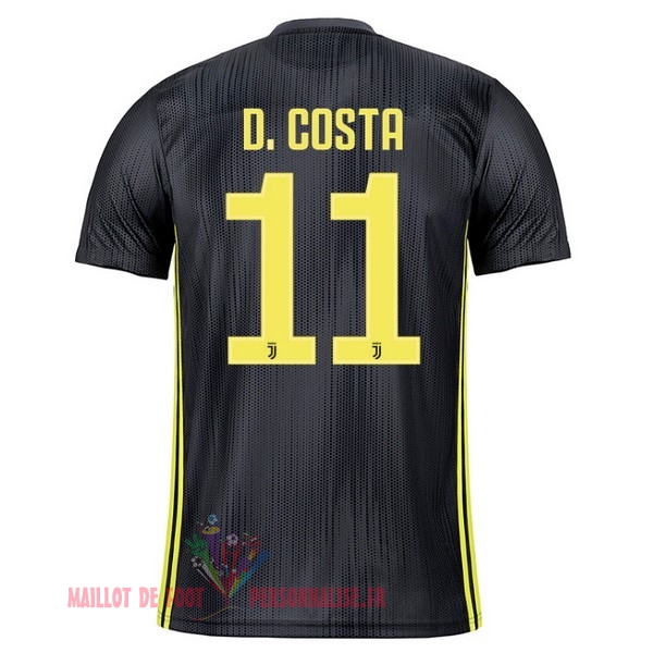 Maillot Om Pas Cher adidas NO.11 D.Costa Third Maillots Juventus 18-19 Gris