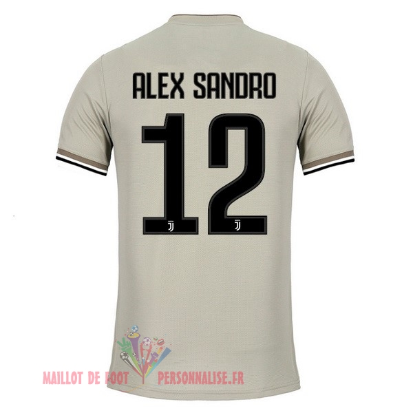 Maillot Om Pas Cher adidas NO.12 Alex Sangro Exterieur Maillots Juventus 18-19 Marron