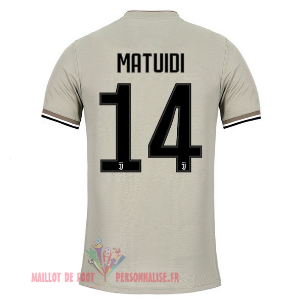 Maillot Om Pas Cher adidas NO.14 Matuidi Exterieur Maillots Juventus 18-19 Marron