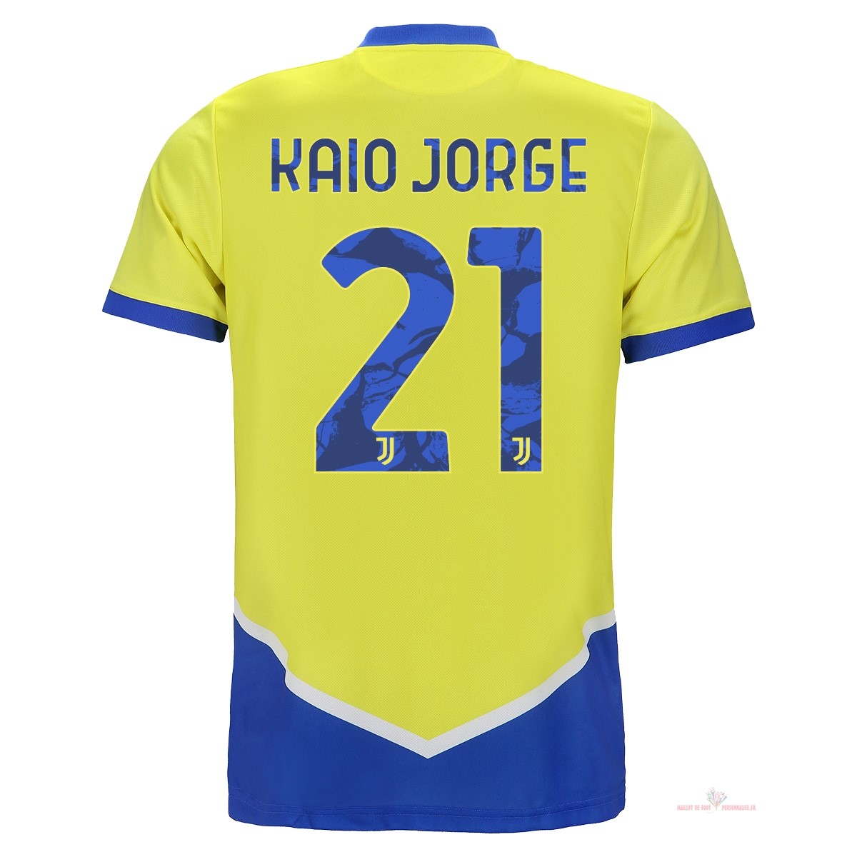 Maillot Om Pas Cher adidas NO.21 Kaio Jorge Third Maillot Juventus 2021 2022 Jaune