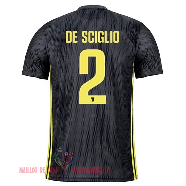 Maillot Om Pas Cher adidas NO.2 De Sciglio Third Maillots Juventus 18-19 Gris