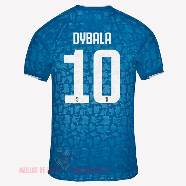 Maillot Om Pas Cher adidas NO.10 Dybala Third Maillot Juventus 2019 2020 Bleu