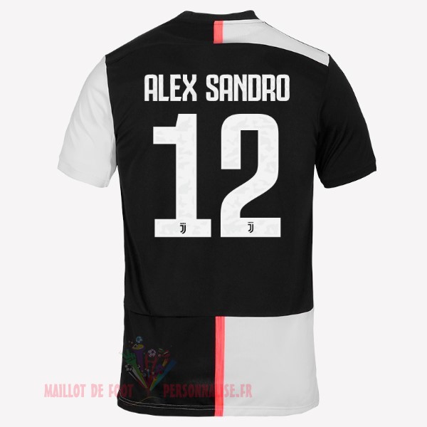 Maillot Om Pas Cher adidas NO.12 Alex Sangro Domicile Maillot Juventus 2019 2020 Blanc Noir