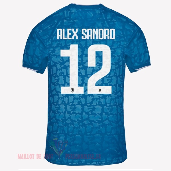 Maillot Om Pas Cher adidas NO.12 Alex Sangro Third Maillot Juventus 2019 2020 Bleu