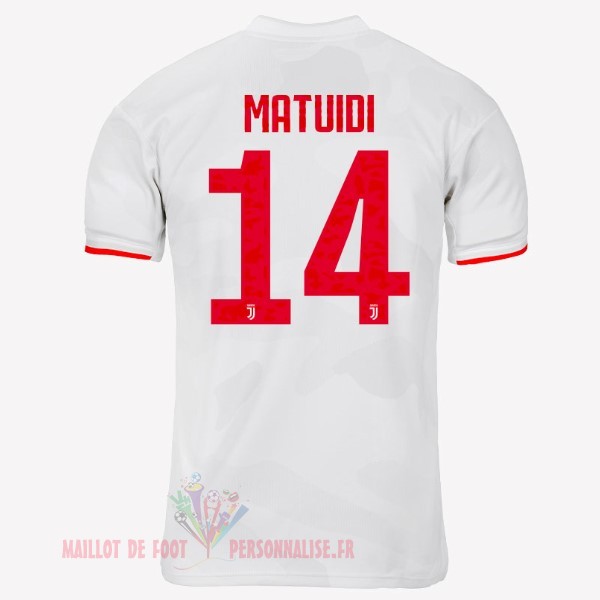 Maillot Om Pas Cher adidas NO.14 Matuidi Exterieur Maillot Juventus 2019 2020 Gris Blanc