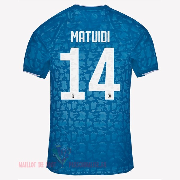 Maillot Om Pas Cher adidas NO.14 Matuidi Third Maillot Juventus 2019 2020 Bleu
