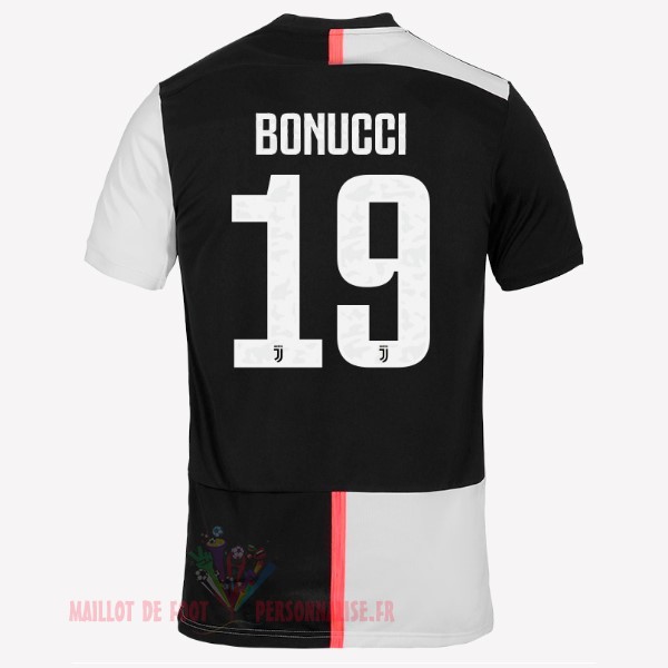 Maillot Om Pas Cher adidas NO.19 Bonucci Domicile Maillot Juventus 2019 2020 Blanc Noir