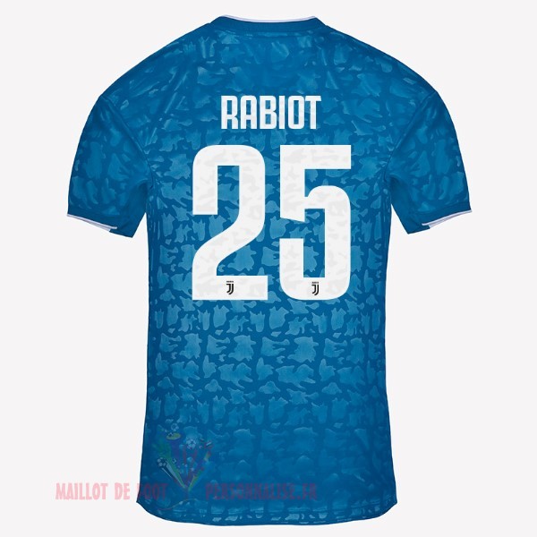 Maillot Om Pas Cher adidas NO.25 Rabiot Third Maillot Juventus 2019 2020 Bleu