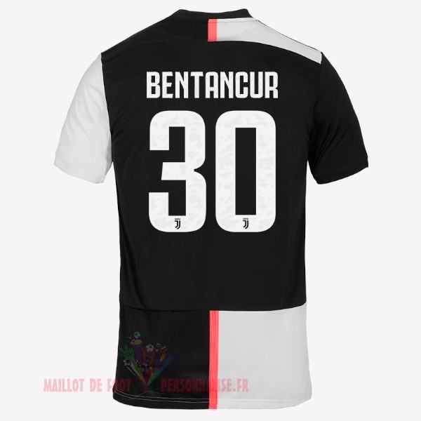 Maillot Om Pas Cher adidas NO.30 Bentancur Domicile Maillot Juventus 2019 2020 Blanc Noir
