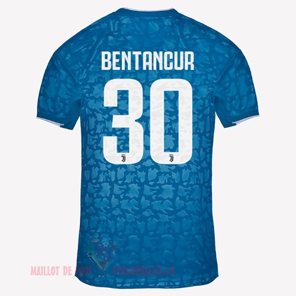 Maillot Om Pas Cher adidas NO.30 Bentancur Third Maillot Juventus 2019 2020 Bleu
