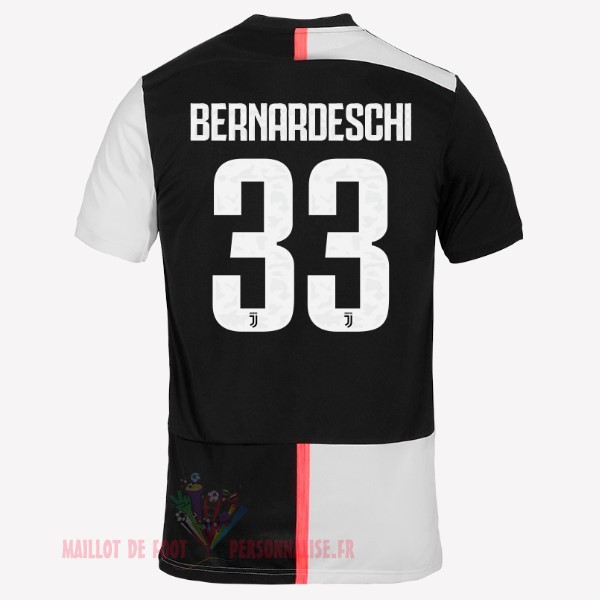 Maillot Om Pas Cher adidas NO.33 Bernaroeschi Domicile Maillot Juventus 2019 2020 Blanc Noir