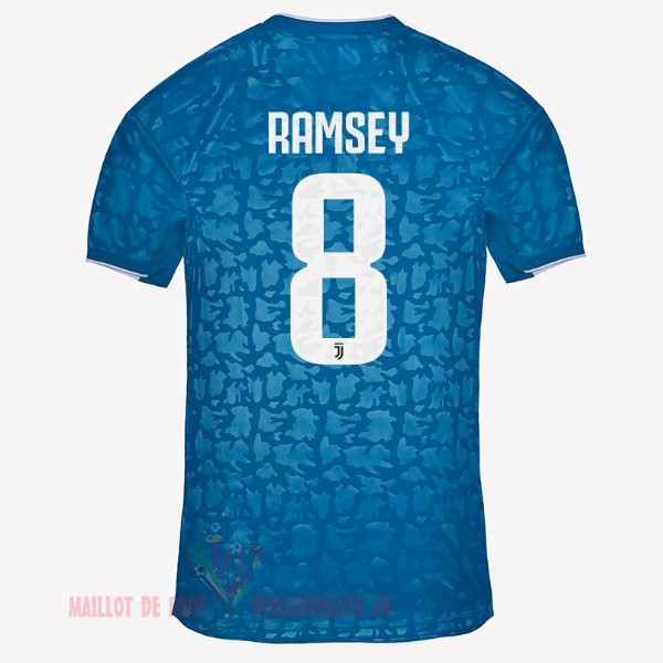 Maillot Om Pas Cher adidas NO.8 Ramsey Third Maillot Juventus 2019 2020 Bleu