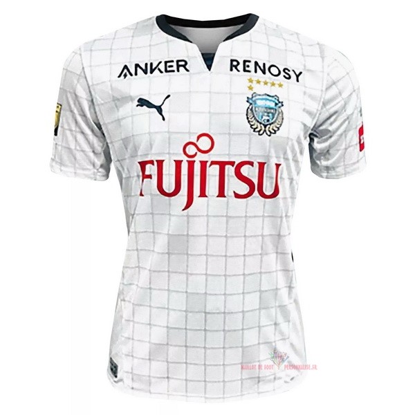 Maillot Om Pas Cher PUMA Exterieur Camiseta Kawasaki Frontale 2022 2023 Blanc
