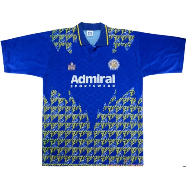 Maillot Om Pas Cher Admiral Exterieur Camiseta Leeds United Rétro 1992 1993 Bleu