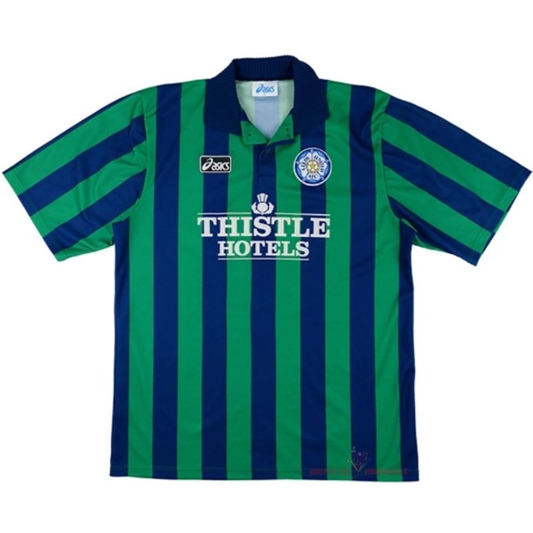Maillot Om Pas Cher Asics Third Camiseta Leeds United Rétro 1994 1996 Vert