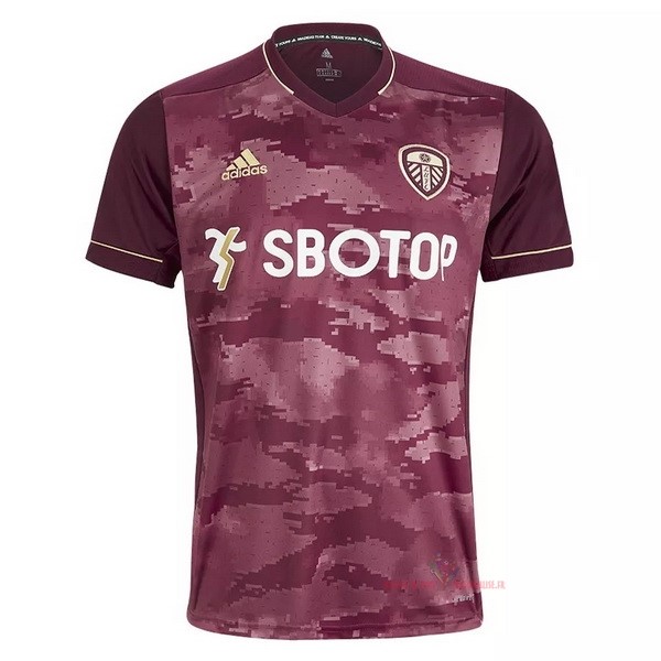 Maillot Om Pas Cher adidas Third Maillot Leeds United 2020 2021 Rouge