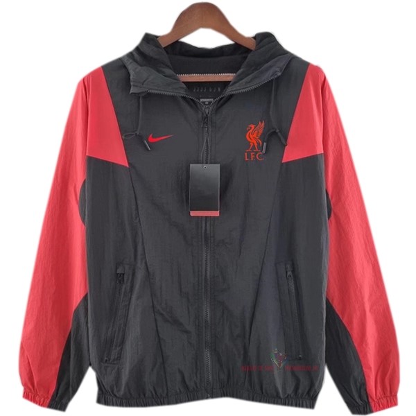 Maillot Om Pas Cher Nike Coupe Vent Liverpool 2022 2023 Noir Rouge