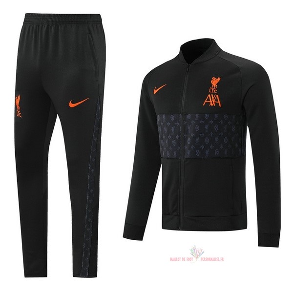 Maillot Om Pas Cher Nike Survêtements Liverpool 2021 2022 Noir Orange