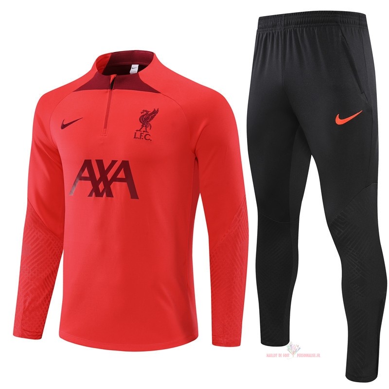 Maillot Om Pas Cher Nike Survêtements Liverpool 2022 2023 Rouge I Noir