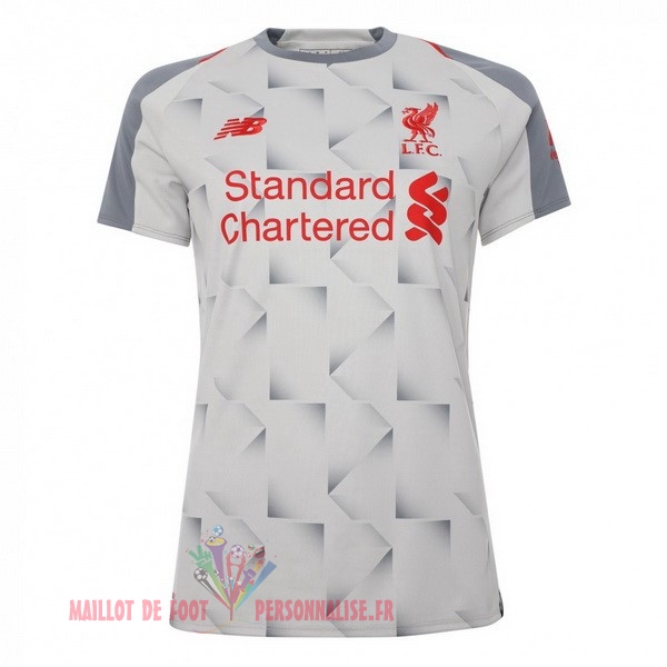 Maillot Om Pas Cher New Balance Third Maillots Femme Liverpool 2018-2019 Blanc