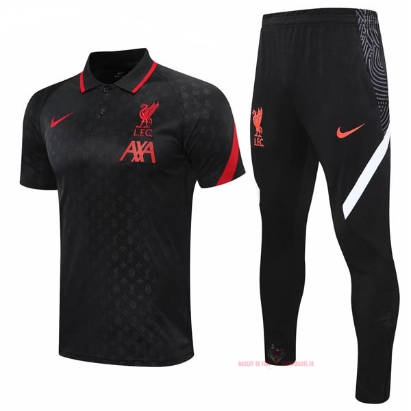 Maillot Om Pas Cher Nike Ensemble Complet Polo Liverpool 2020 2021 Noir