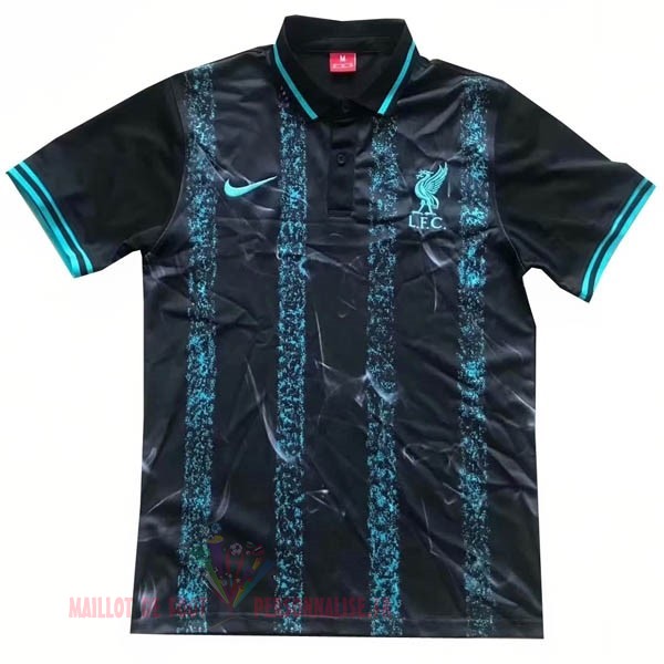 Maillot Om Pas Cher Nike Polo Liverpool 2019 2020 Noir Bleu