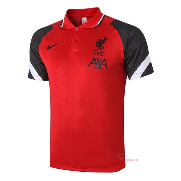 Maillot Om Pas Cher Nike Polo Liverpool 2021 2022 Rouge Noir Blanc