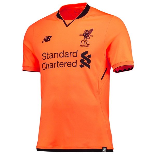 Maillot Om Pas Cher New Balance Third Maillots Liverpool 2017 2018 Orange