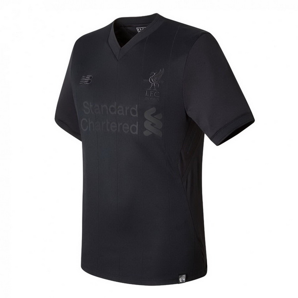 Maillot Om Pas Cher New Balance “PITCH BLACK” Maillots Liverpool 125th Noir