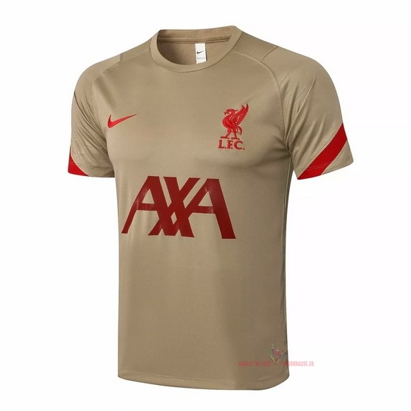 Maillot Om Pas Cher Nike Entrainement Liverpool 2021 2022 Jaune