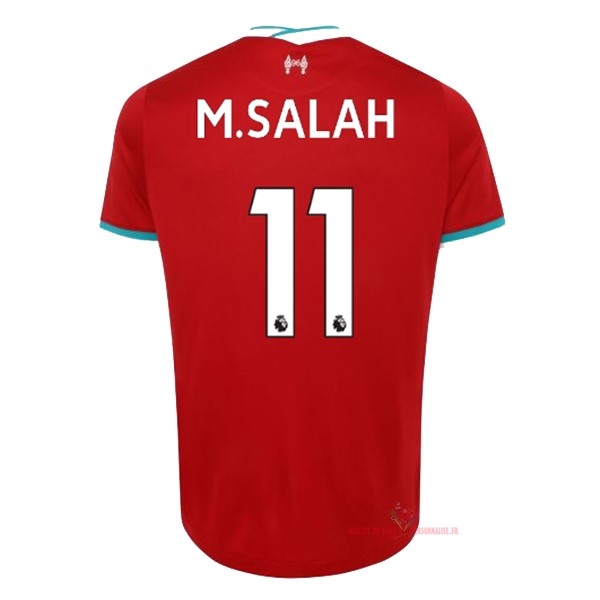 Maillot Om Pas Cher Nike NO.11 M.Salah Domicile Maillot Liverpool 2020 2021 Rouge