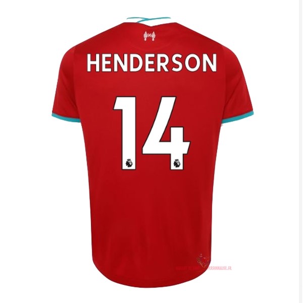 Maillot Om Pas Cher Nike NO.14 Henderson Domicile Maillot Liverpool 2020 2021 Rouge