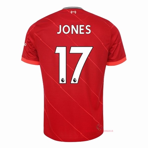 Maillot Om Pas Cher Nike NO.17 Jones Domicile Maillot Liverpool 2021 2022 Rouge