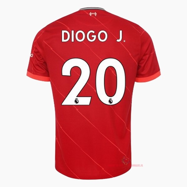 Maillot Om Pas Cher Nike NO.20 Diogo Jota Domicile Maillot Liverpool 2021 2022 Rouge