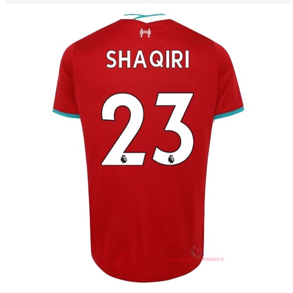 Maillot Om Pas Cher Nike NO.23 Shaqiri Domicile Maillot Liverpool 2020 2021 Rouge