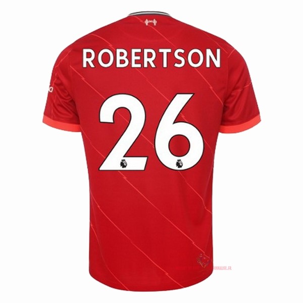 Maillot Om Pas Cher Nike NO.26 Robertson Domicile Maillot Liverpool 2021 2022 Rouge