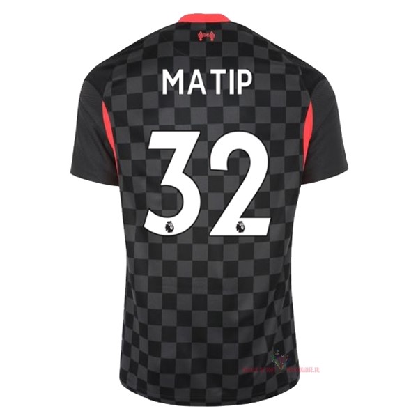 Maillot Om Pas Cher Nike NO.32 Matip Third Maillot Liverpool 2020 2021 Noir