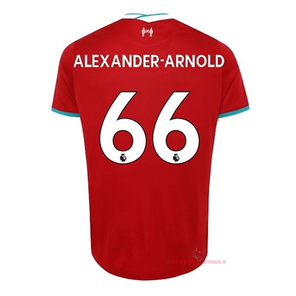 Maillot Om Pas Cher Nike NO.66 Arnold Domicile Maillot Liverpool 2020 2021 Rouge