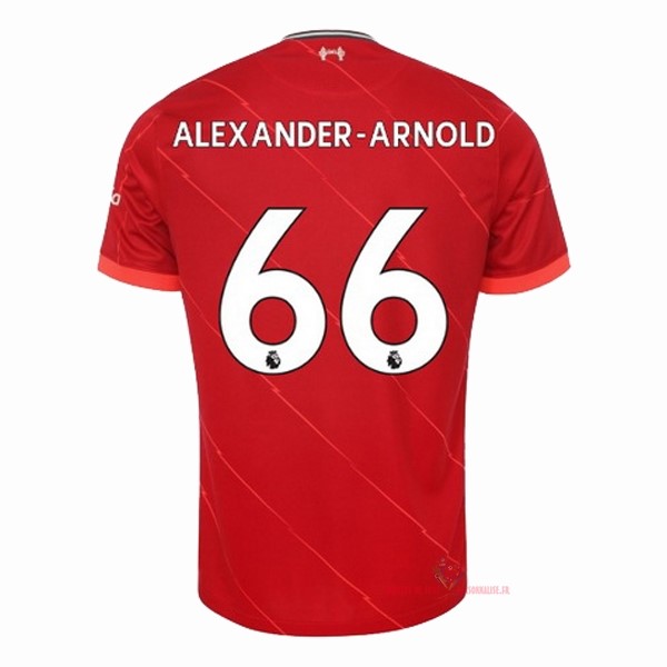 Maillot Om Pas Cher Nike NO.66 Arnold Domicile Maillot Liverpool 2021 2022 Rouge