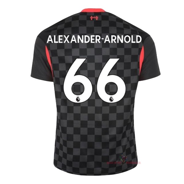 Maillot Om Pas Cher Nike NO.66 Arnold Third Maillot Liverpool 2020 2021 Noir